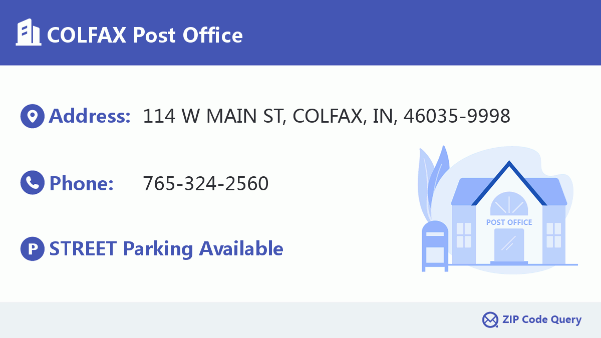 Post Office:COLFAX