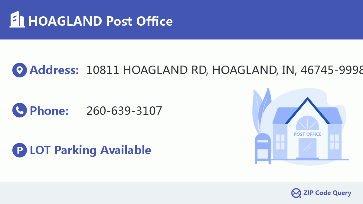 Post Office:HOAGLAND