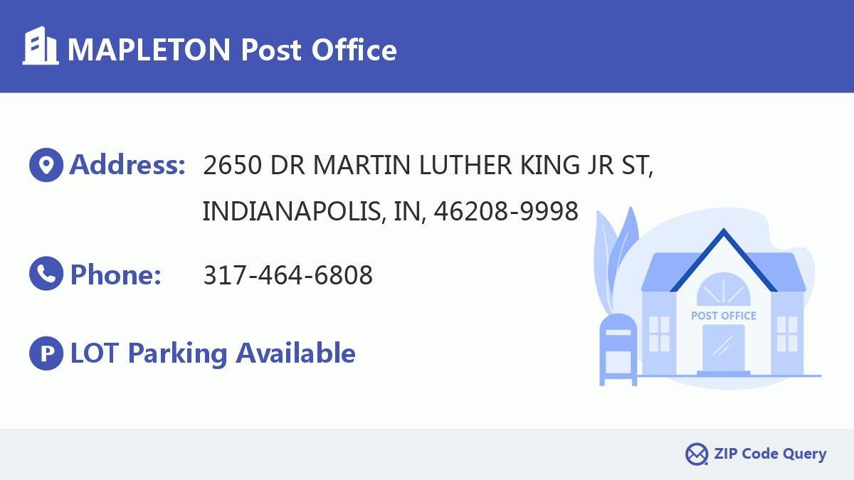 Post Office:MAPLETON