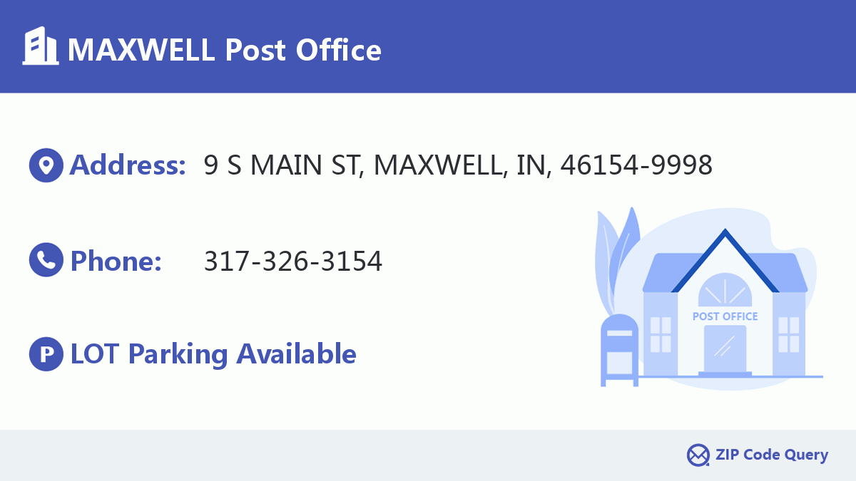 Post Office:MAXWELL