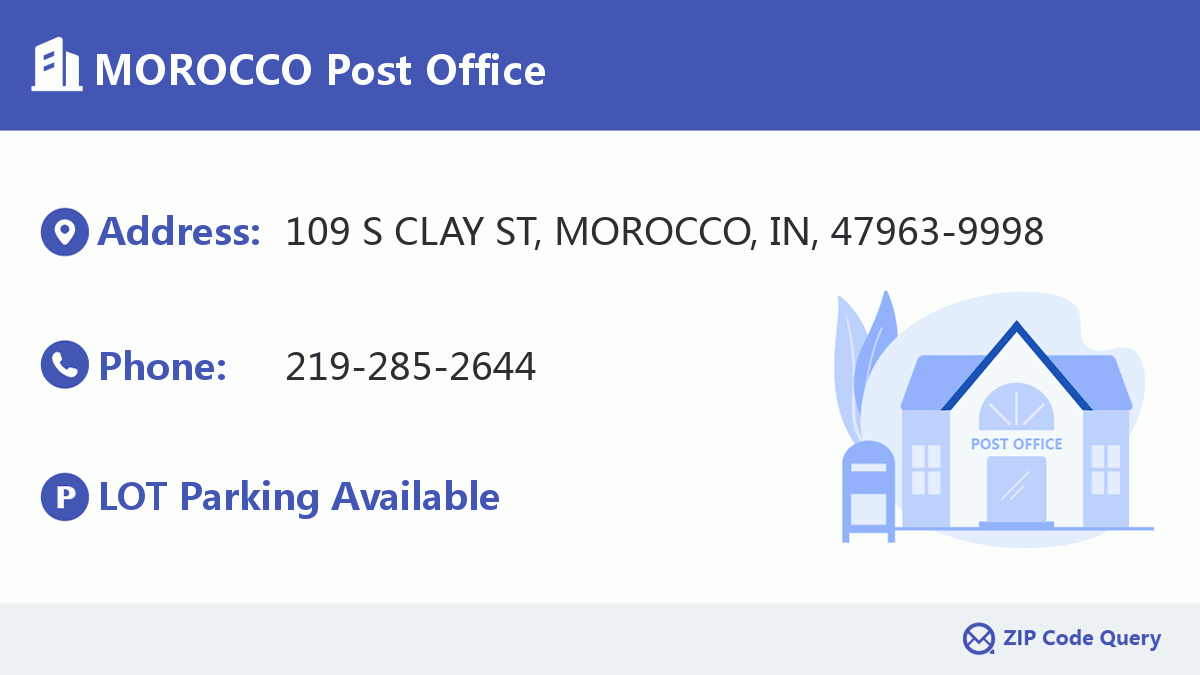 Post Office:MOROCCO