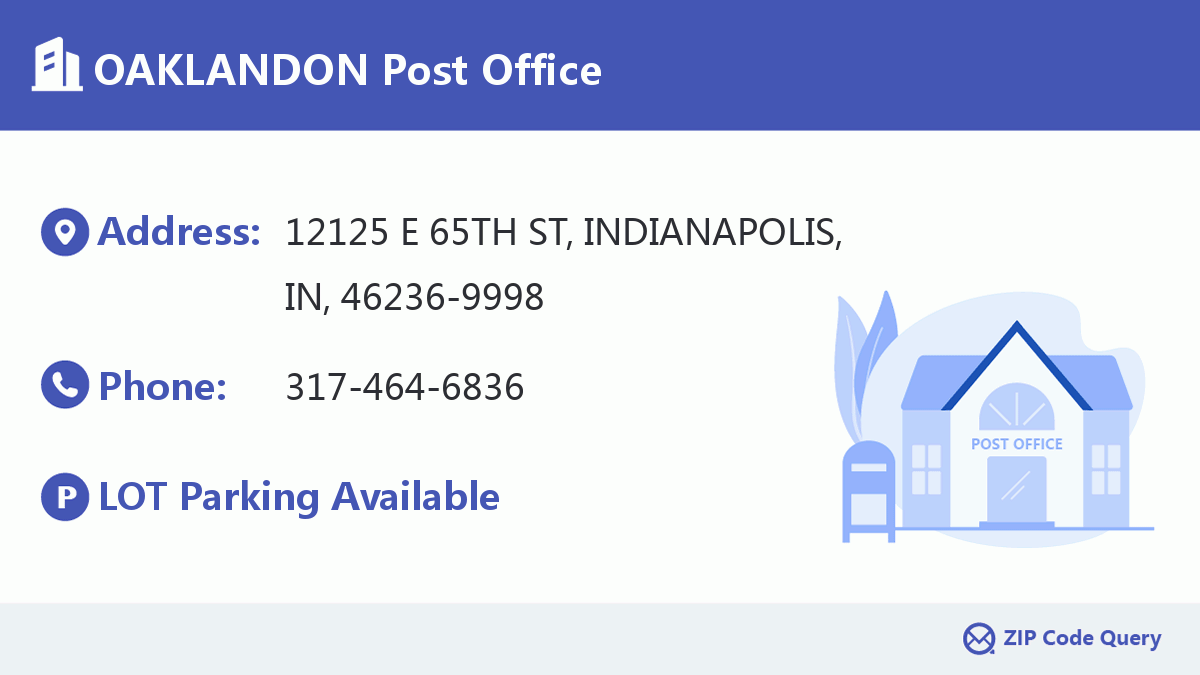 Post Office:OAKLANDON