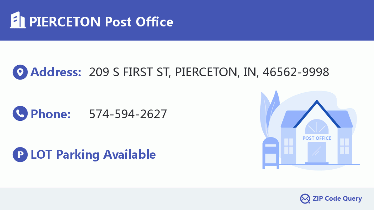 Post Office:PIERCETON