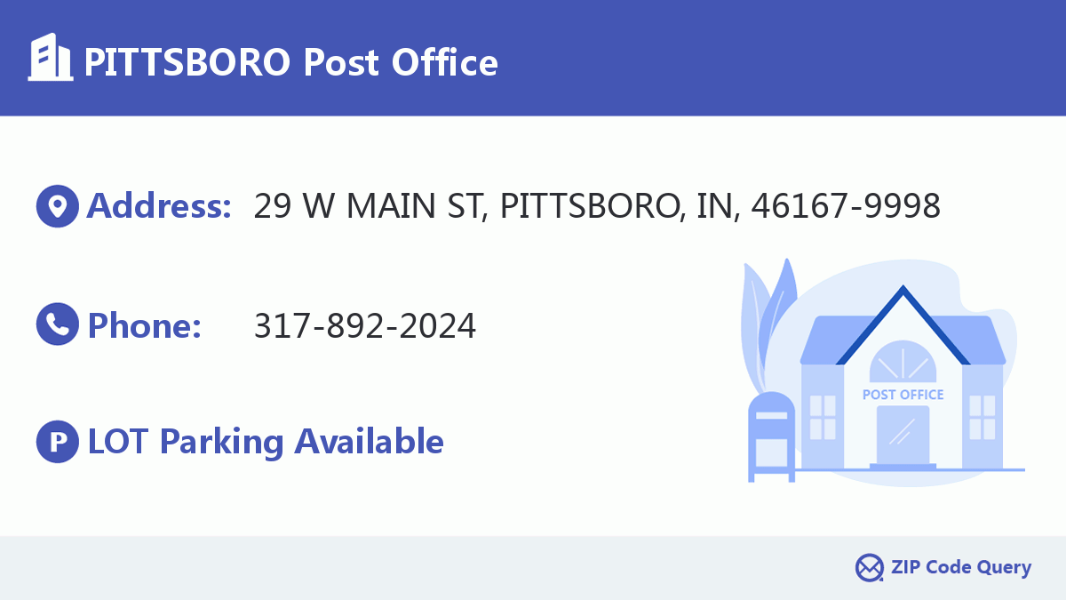 Post Office:PITTSBORO