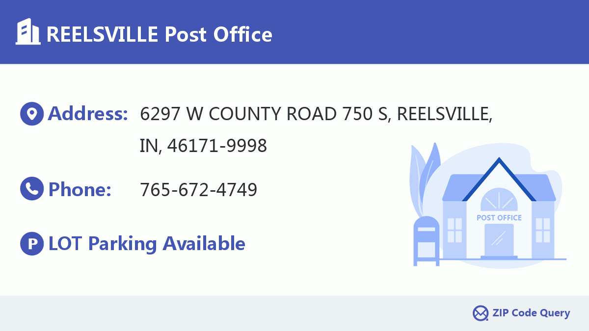 Post Office:REELSVILLE