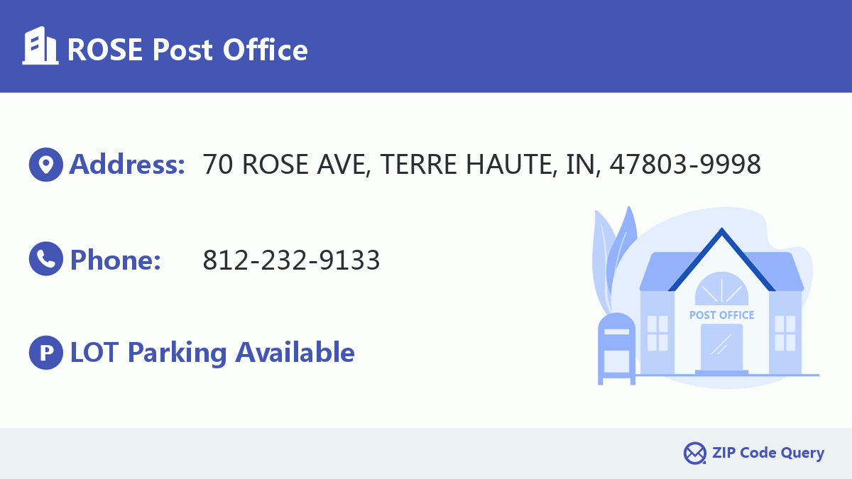 Post Office:ROSE