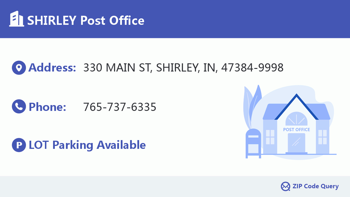 Post Office:SHIRLEY