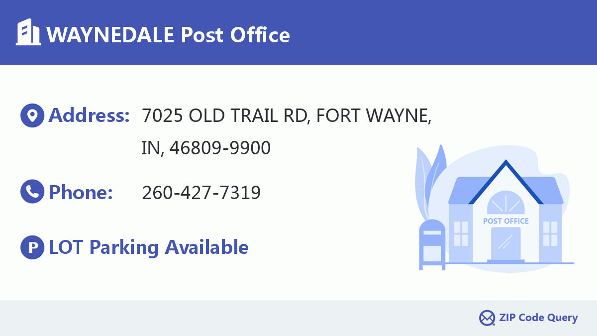 Post Office:WAYNEDALE