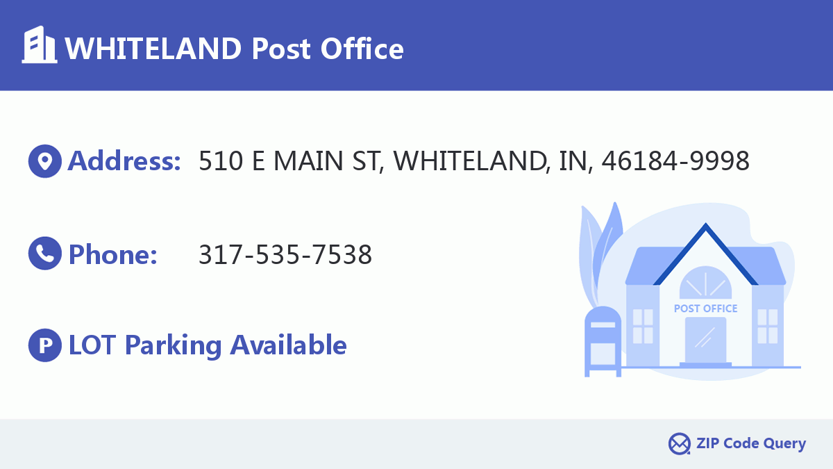 Post Office:WHITELAND